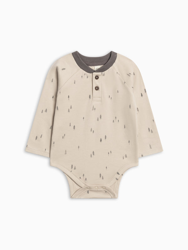 Lucas Raglan Henley Bodysuit