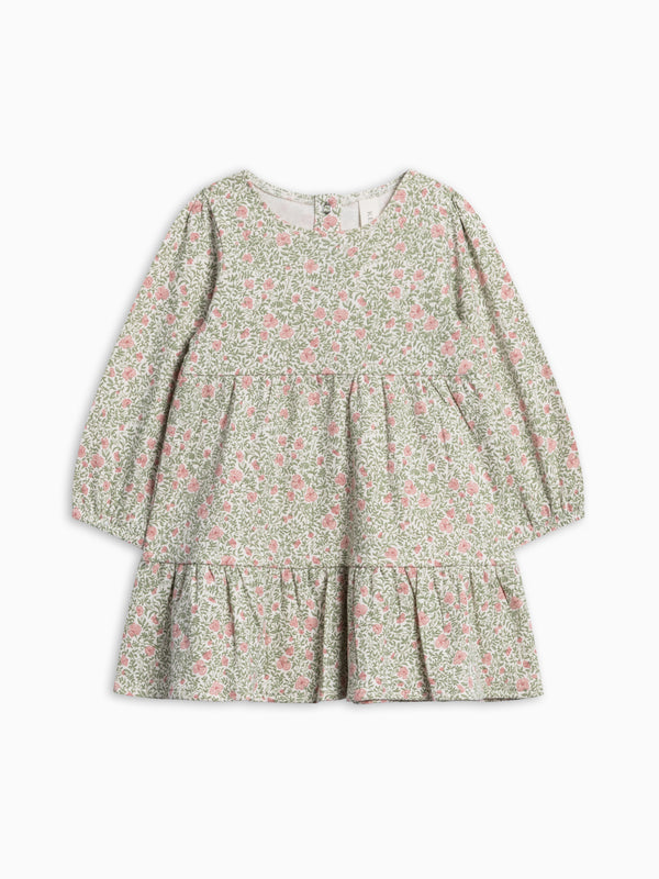 Sofia Long Sleeve Tiered Dress - Janice Floral