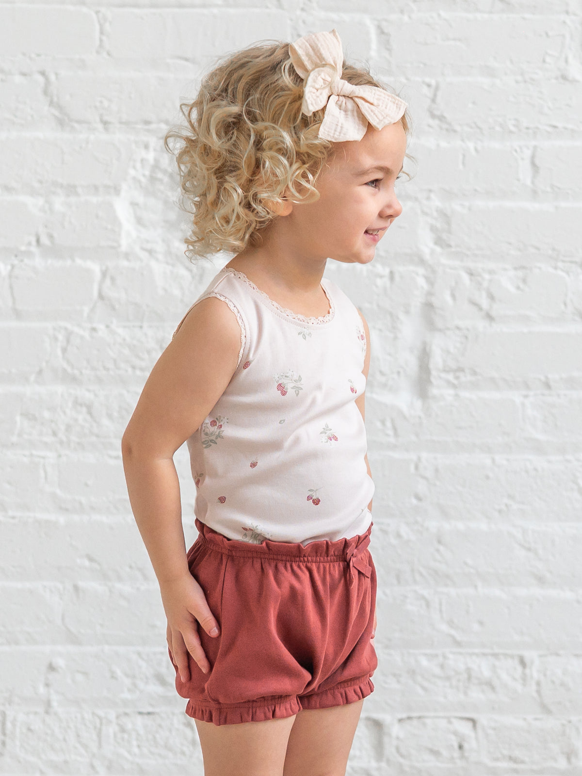 June Bloomers - Barn Baby : Bottoms : Shorts Kendi PRE ORDER June Bloomers - Barn for Baby | Colored Organics®