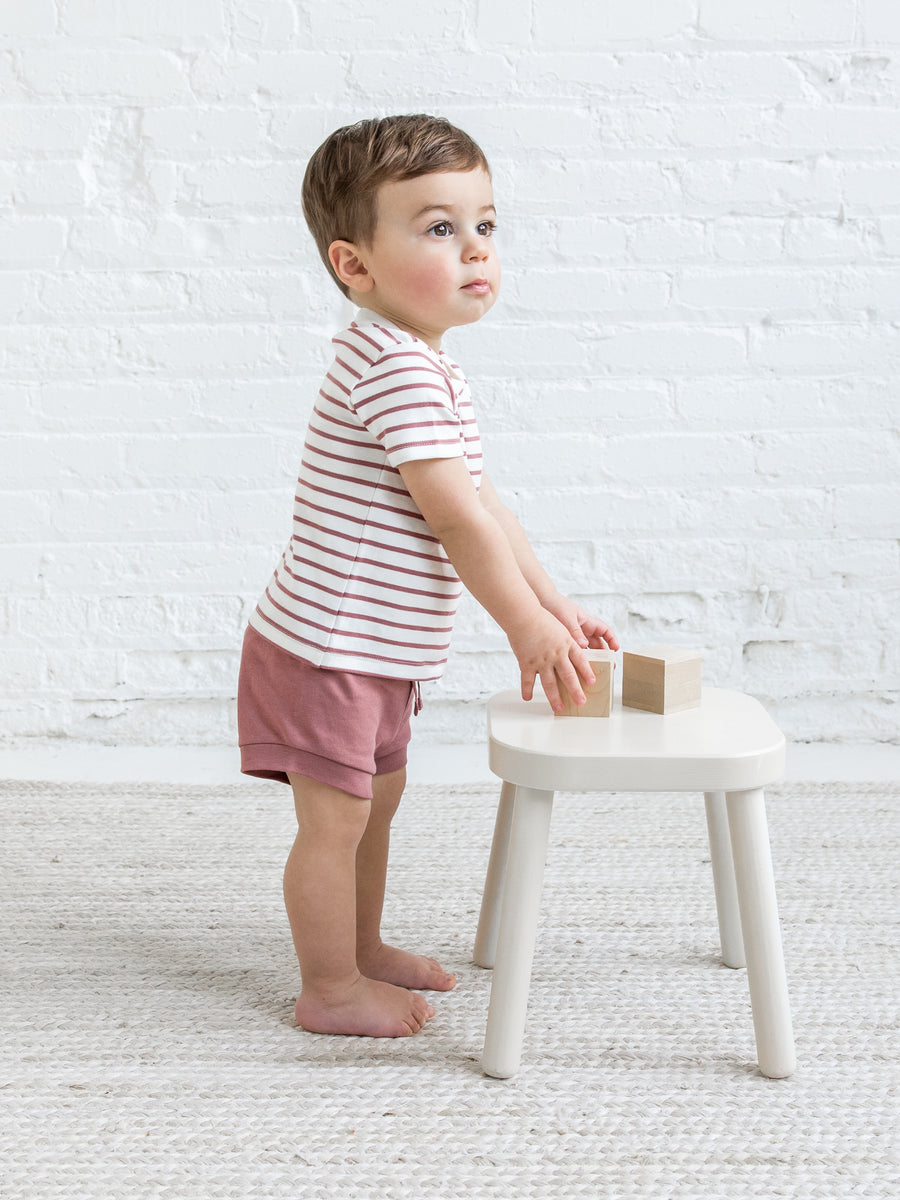 Short Sleeve Crew Baby-Kids : Tops : Short Sleeve Colored Organics Organic Cotton Baby & Kids Short Sleeve Crew