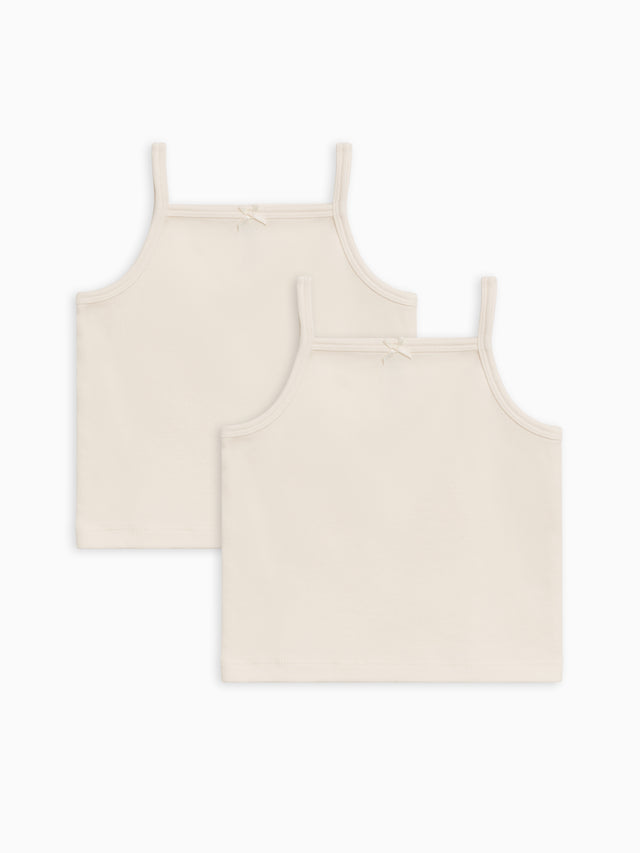 2 Pack Kora Tank Set Baby-Kids : Tops : Tanks Colored Organics Organic Cotton Baby and Kids 2 Pack Kora Tank Set