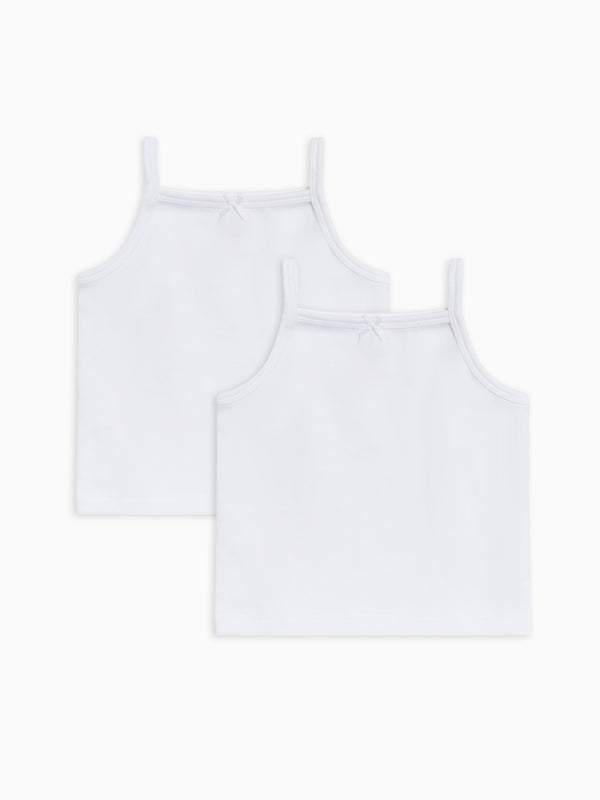 2 Pack Kora Tank Set Baby-Kids : Tops : Tanks Colored Organics Organic Cotton Baby and Kids 2 Pack Kora Tank Set
