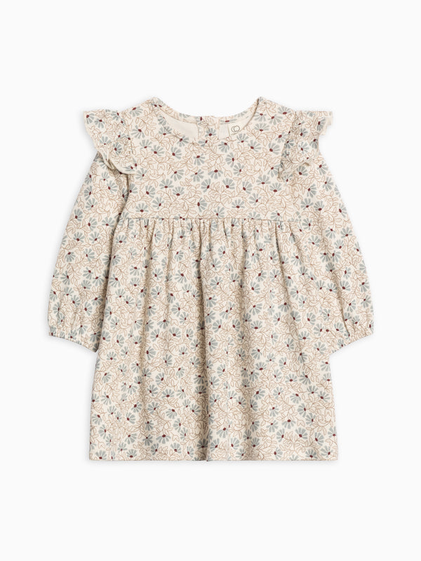Mika Armhole Ruffle Long Sleeve Dress