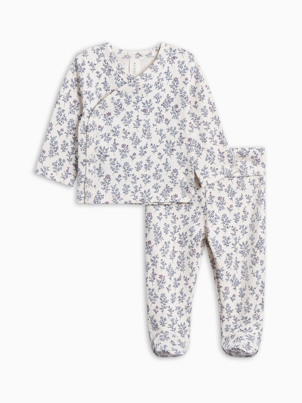 Riley 2 Piece Kimono Top and Pant Set - Winona Floral