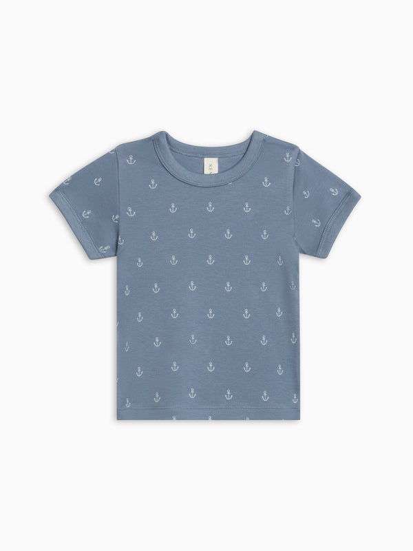Andy Ringer Tee - Anchor / Sea + Powder