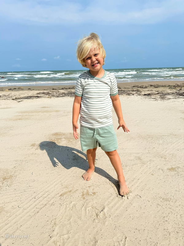 Andy Ringer Tee Baby-Kids : Tops : Tees : Short Sleeves Colored Organics Organic Cotton Baby and Kids Andy Ringer Tee