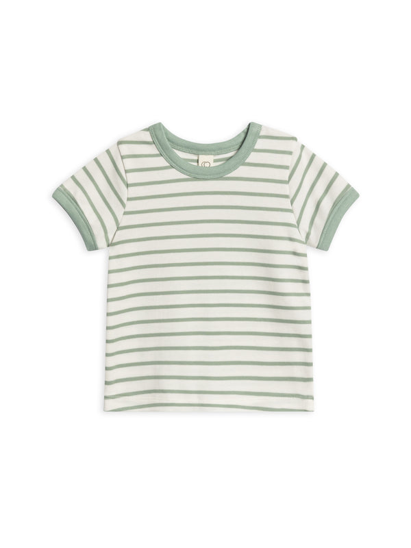 Andy Ringer Tee Baby-Kids : Tops : Tees : Short Sleeves Colored Organics Organic Cotton Baby and Kids Andy Ringer Tee