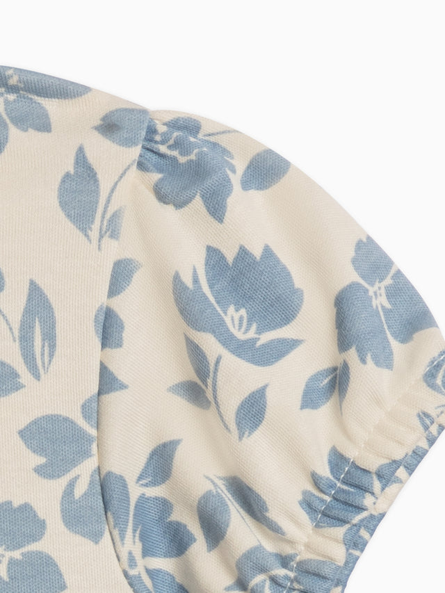 Rhoda Puff Sleeve Bodysuit Dress