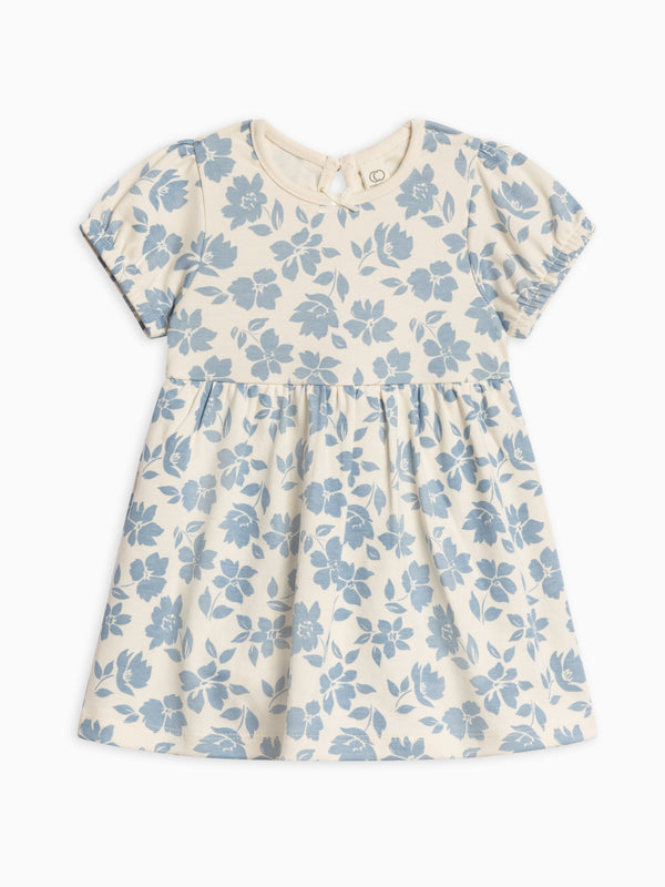 Rhoda Puff Sleeve Bodysuit Dress Baby : One Pieces : Bodysuits : Short Sleeves : Dresses : Short Sleeves Colored Organics Organic Cotton Baby Rhoda Puff Sleeve Bodysuit Dress
