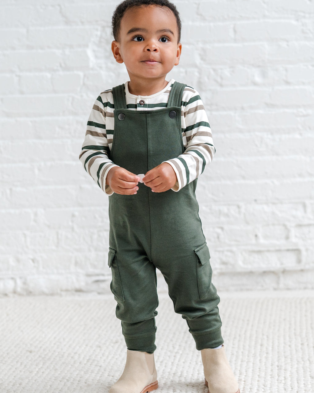 Layall Cargo Overalls Sale : Baby : Bottoms : Pants Colored Organics Layall Cargo Overalls for Baby | Colored Organics®