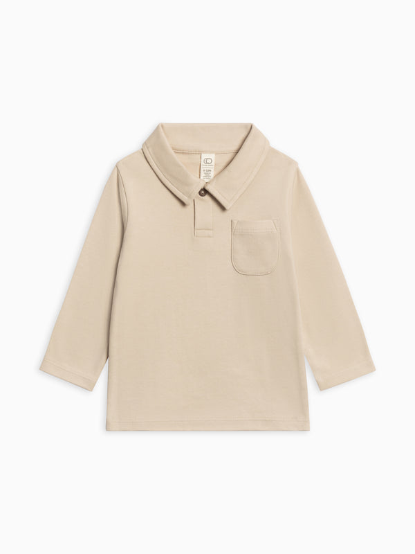 Ervin Button Collar Long Sleeve Shirt
