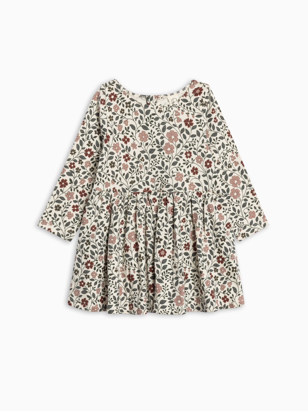 Stella Long Sleeve Swing Dress Sale : Baby-Kids : Dresses : Long Sleeves Colored Organics Stella Long Sleeve Swing Dress for Baby | Colored Organics®