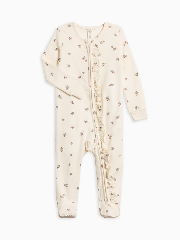 Neve Ruffle Zipper Sleeper