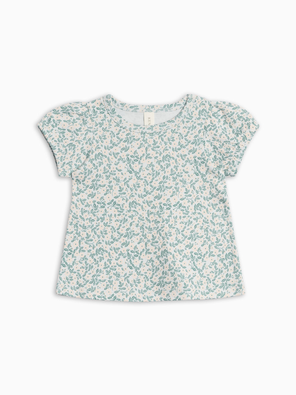 Ellen Puff Sleeve Top - Golf  Kendi Ellen Puff Sleeve Top - Golf (Organic) | Colored Organics®