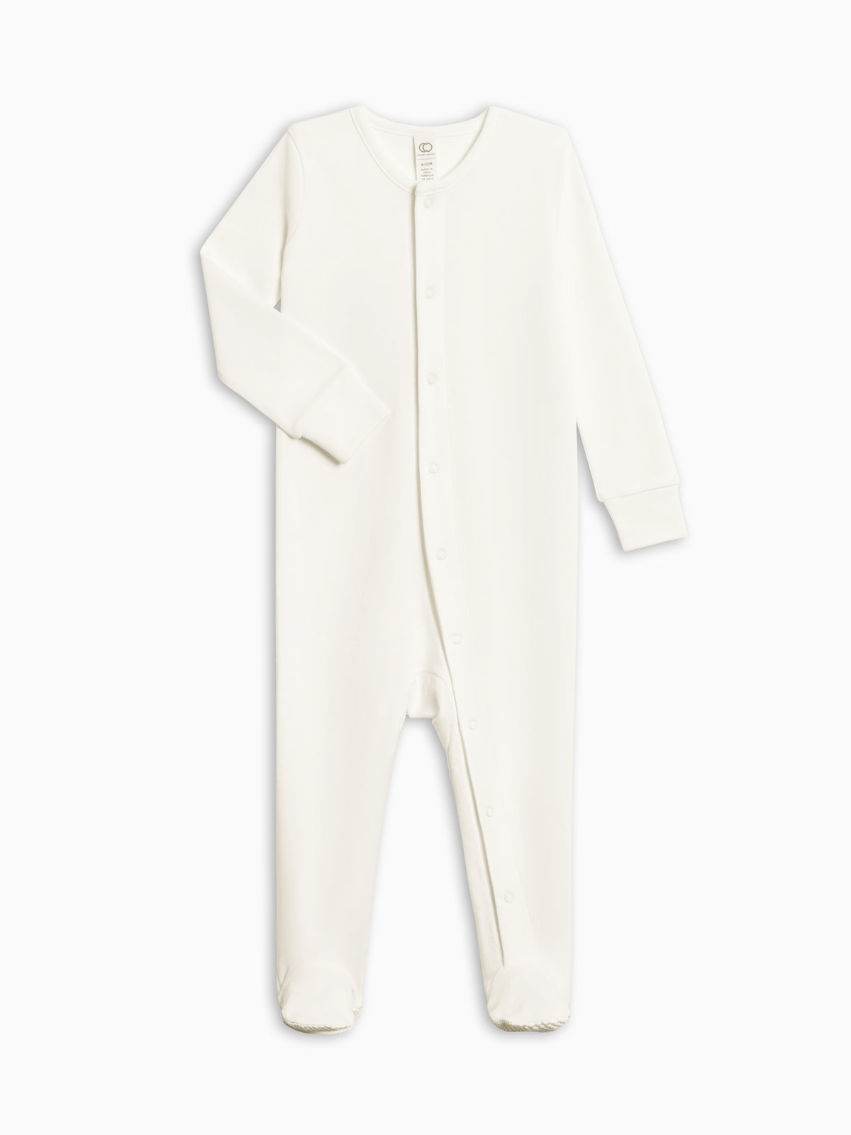 Skylar Footed Sleeper - Coconut