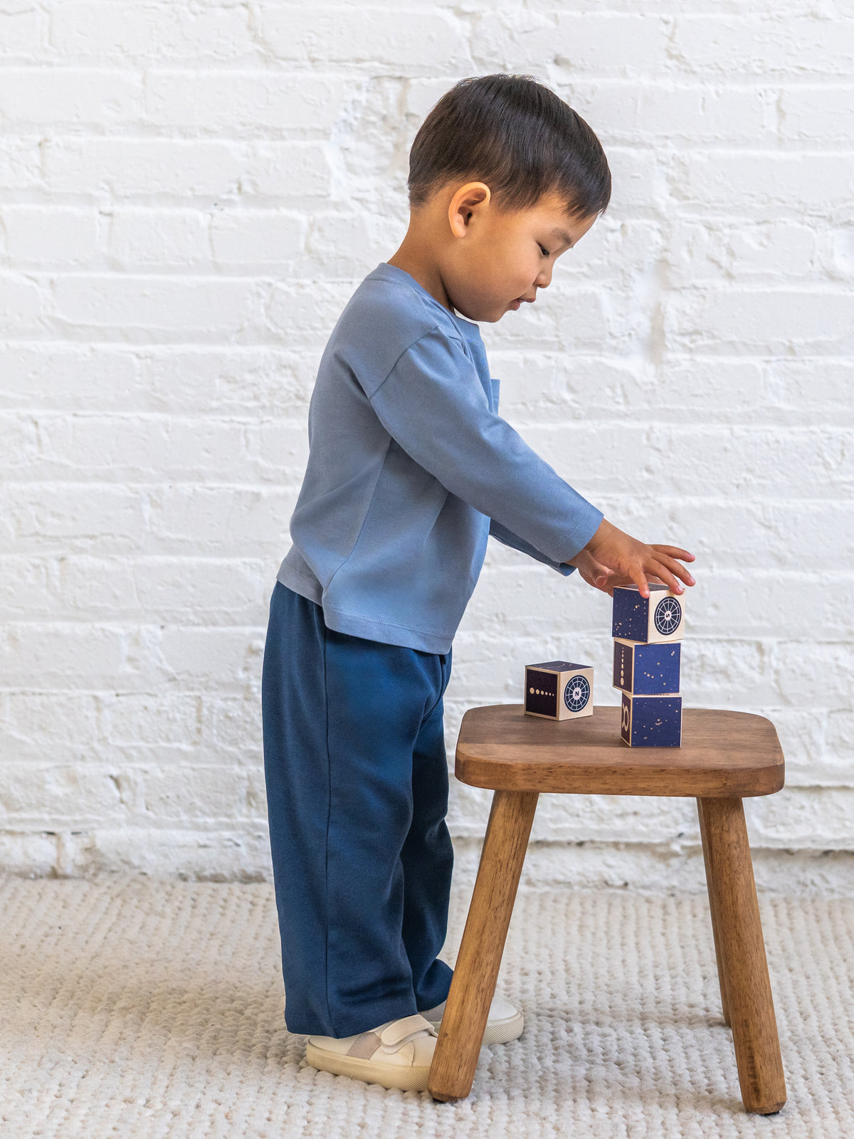 Arin Straight Leg Pant - Indigo