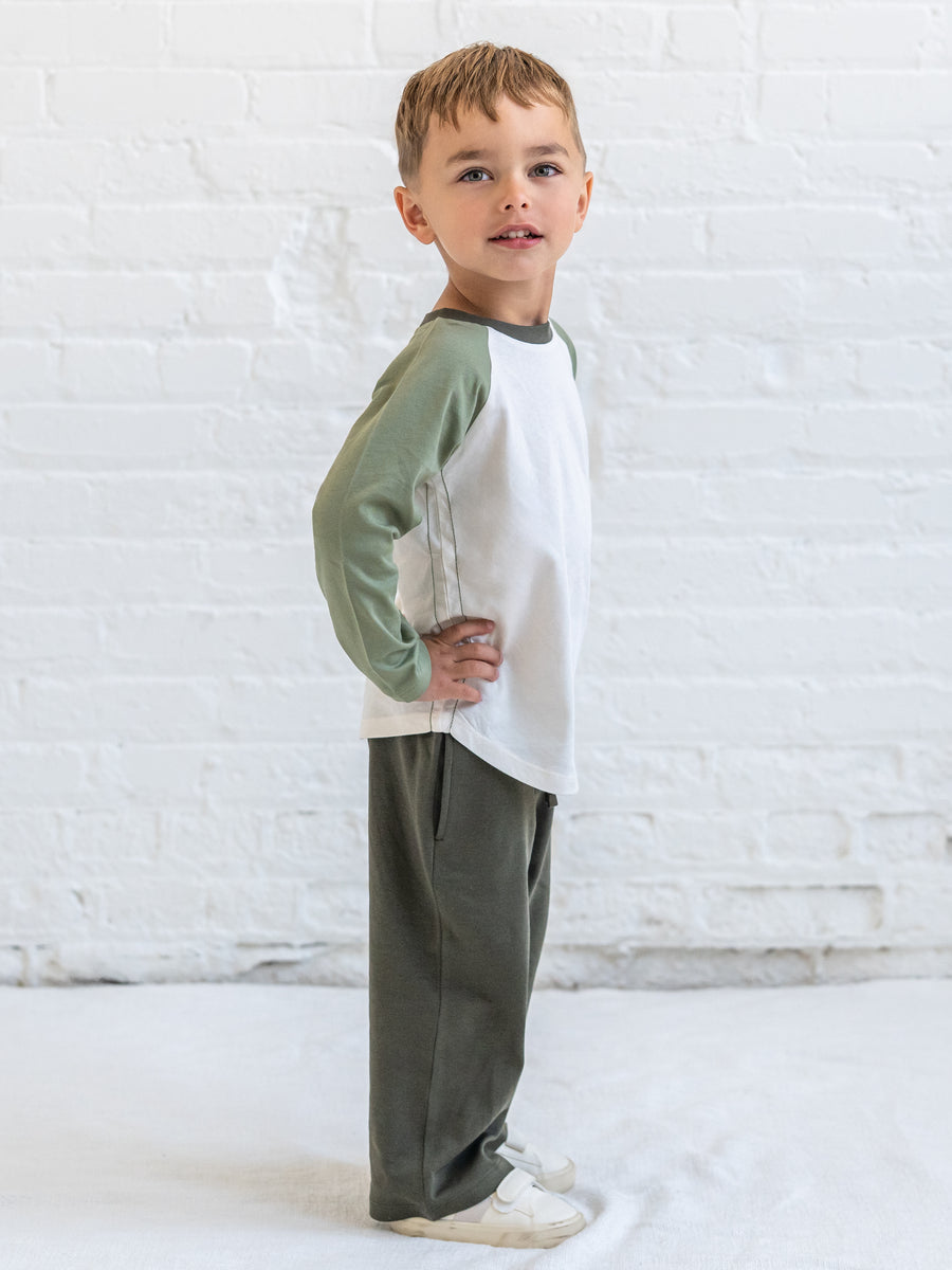 Arin Straight Leg Pant - Ivy