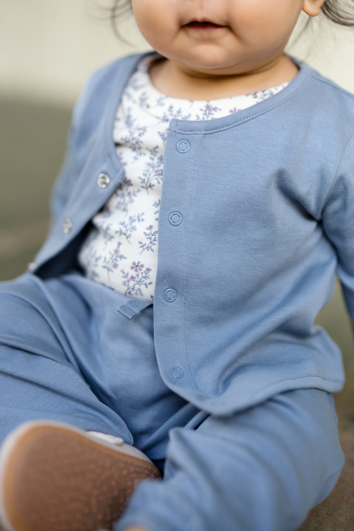 Quill Layette Jacket - Bluen