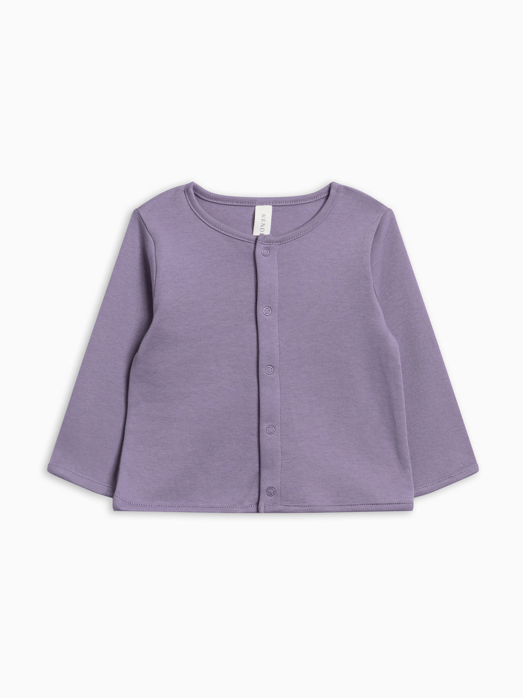 Quill Layette Jacket - Lavender Baby: Tops : Cardigans : Long Sleeves KENDI by Colored Organics Quill Layette Jacket for Baby | Colored Organics®