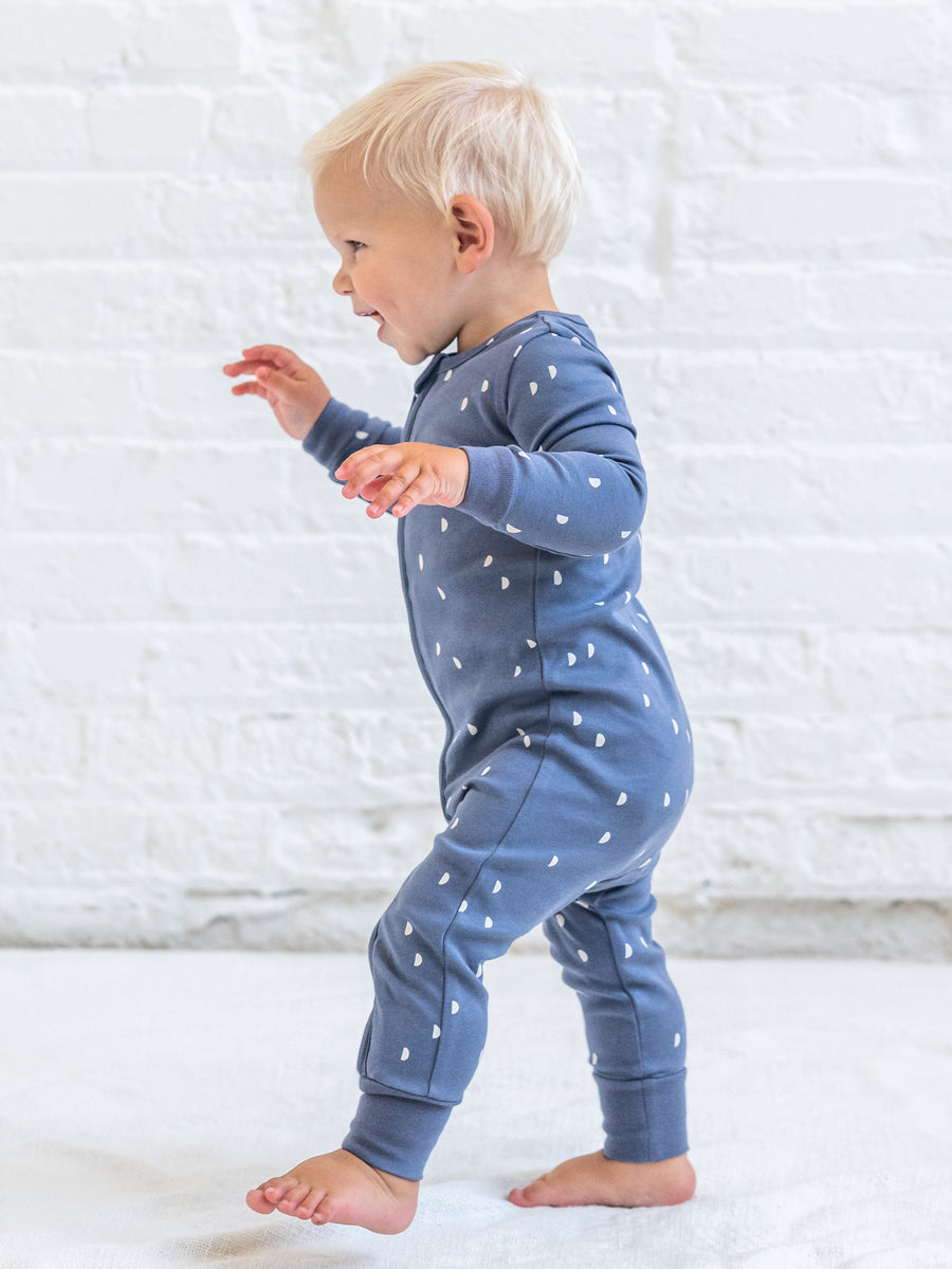 Zuno Footless Zipper Sleeper - Half Moon