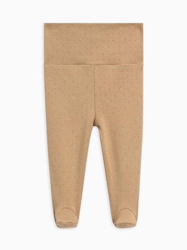 Chloe Pointelle Footed Pant