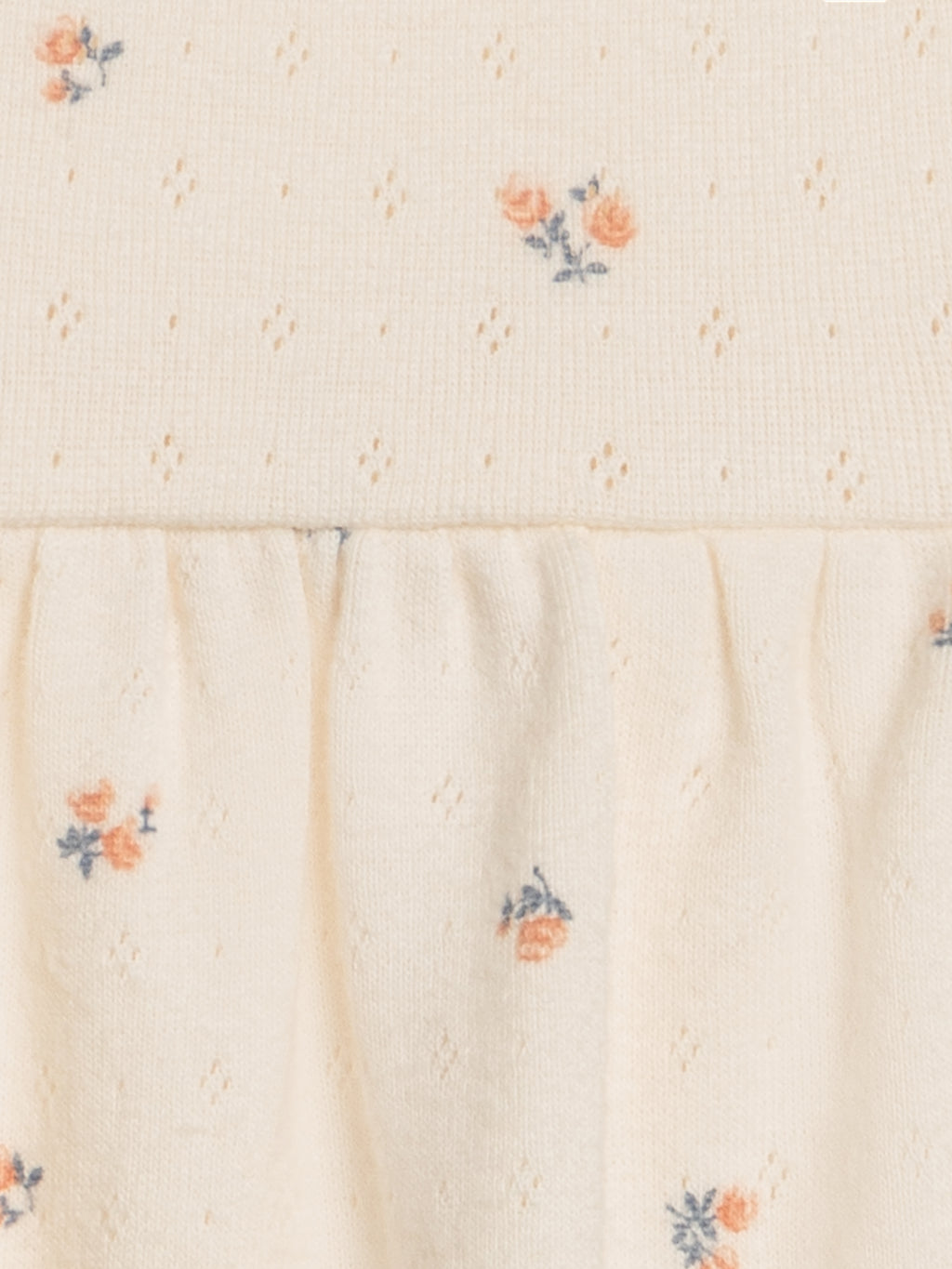 Belle Pointelle Tank Dress - Maris Floral / Ivory + Sea Kids : Dresses : Tanks KENDI by Colored Organics Belle Pointelle Tank Dress - Maris | Colored Organics®