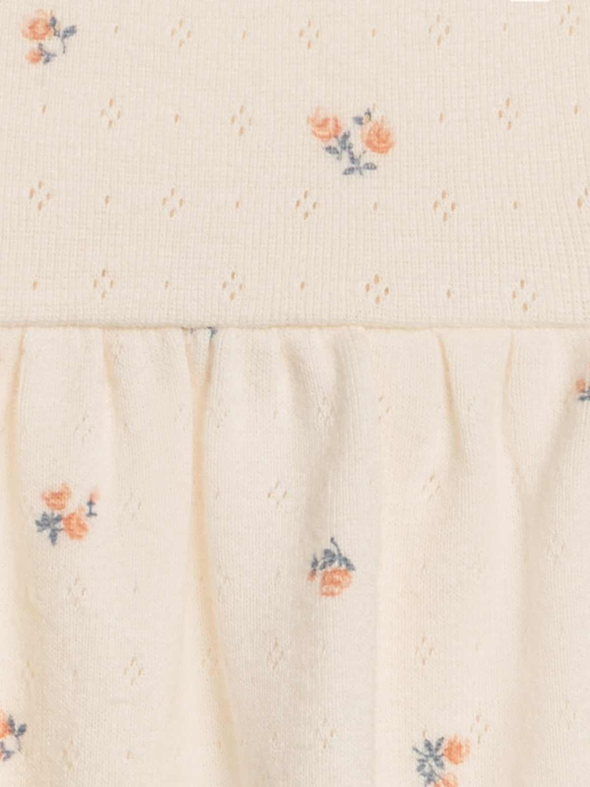 Belle Pointelle Tank Dress - Maris Floral / Ivory + Sea Kids : Dresses : Tanks KENDI by Colored Organics Belle Pointelle Tank Dress - Maris | Colored Organics®