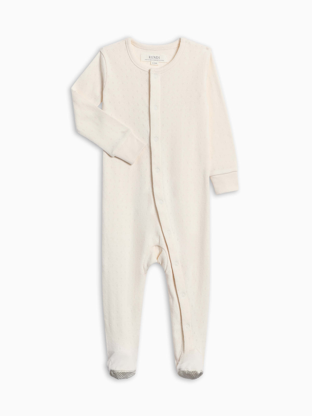 Ciel Pointelle Snap Sleeper - Fireside