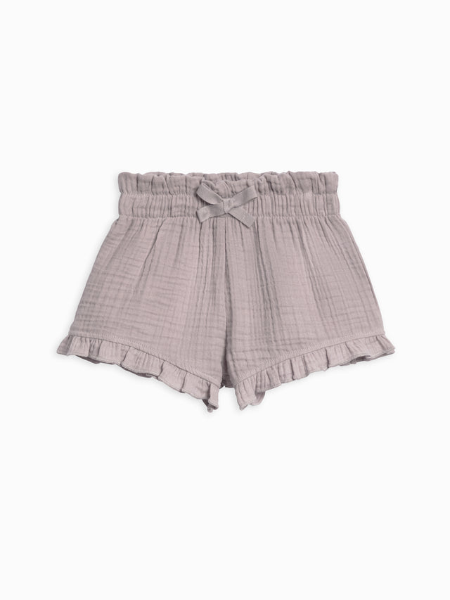 Luz Muslin Flutter Shorts