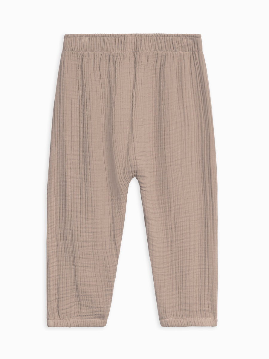 Piper Muslin Pants Baby-Kids : Bottoms : Pants Kendi Organic Cotton Baby and Kids Piper Muslin Pants