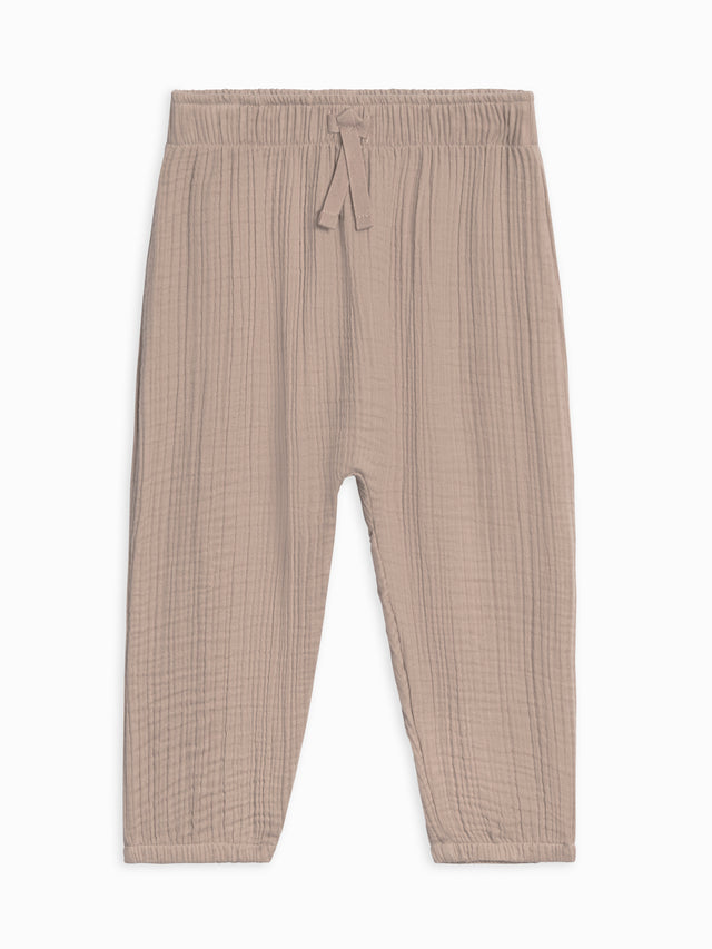 Piper Muslin Pants Baby-Kids :Bottoms :Pants Kendi Organic Cotton Baby and Kids Piper Muslin Pants