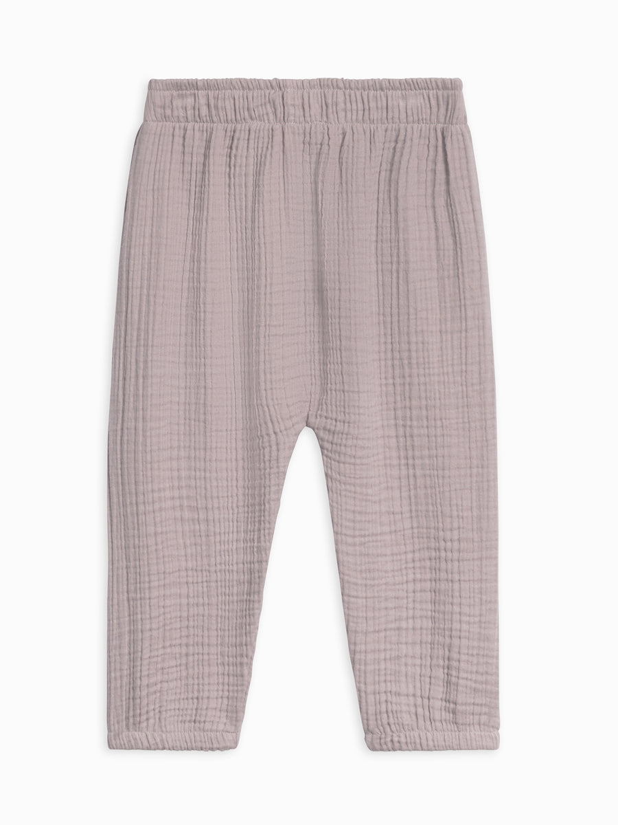 Piper Muslin Pants Baby-Kids : Bottoms : Pants Kendi Organic Cotton Baby and Kids Piper Muslin Pants