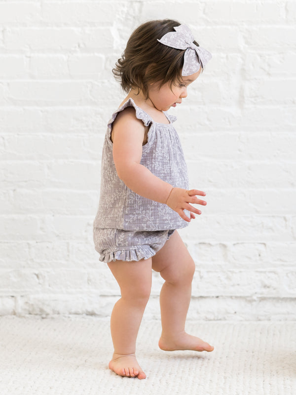 Suki Muslin Tank and Bloomer Set Baby : Set : Bottoms : Shorts : Tops : Tanks Kendi Organic Cotton Baby Suki Muslin Tank and Bloomer Set