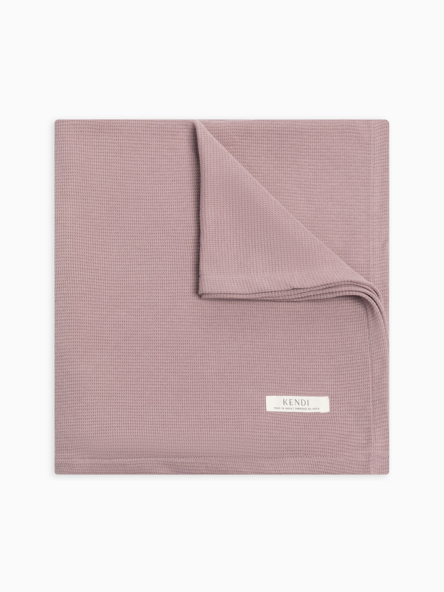Waffle Knit Baby Blanket Baby : Nursery : Bedding : Blankets Kendi Organic Cotton Baby Waffle Knit Baby Blanket