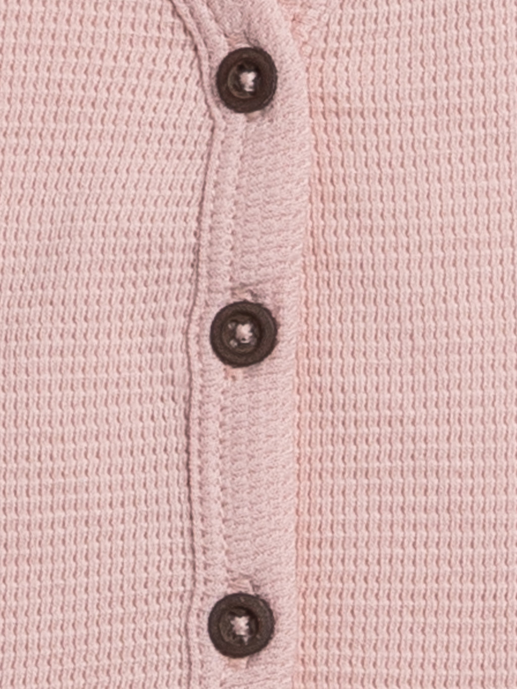 Wells Waffle Knit Button Cardigan - Petal Pink Baby-Kids : Tops : Cardigans : Long Sleeves KENDI by Colored Organics Wells Waffle Knit Button Cardigan | Colored Organics®