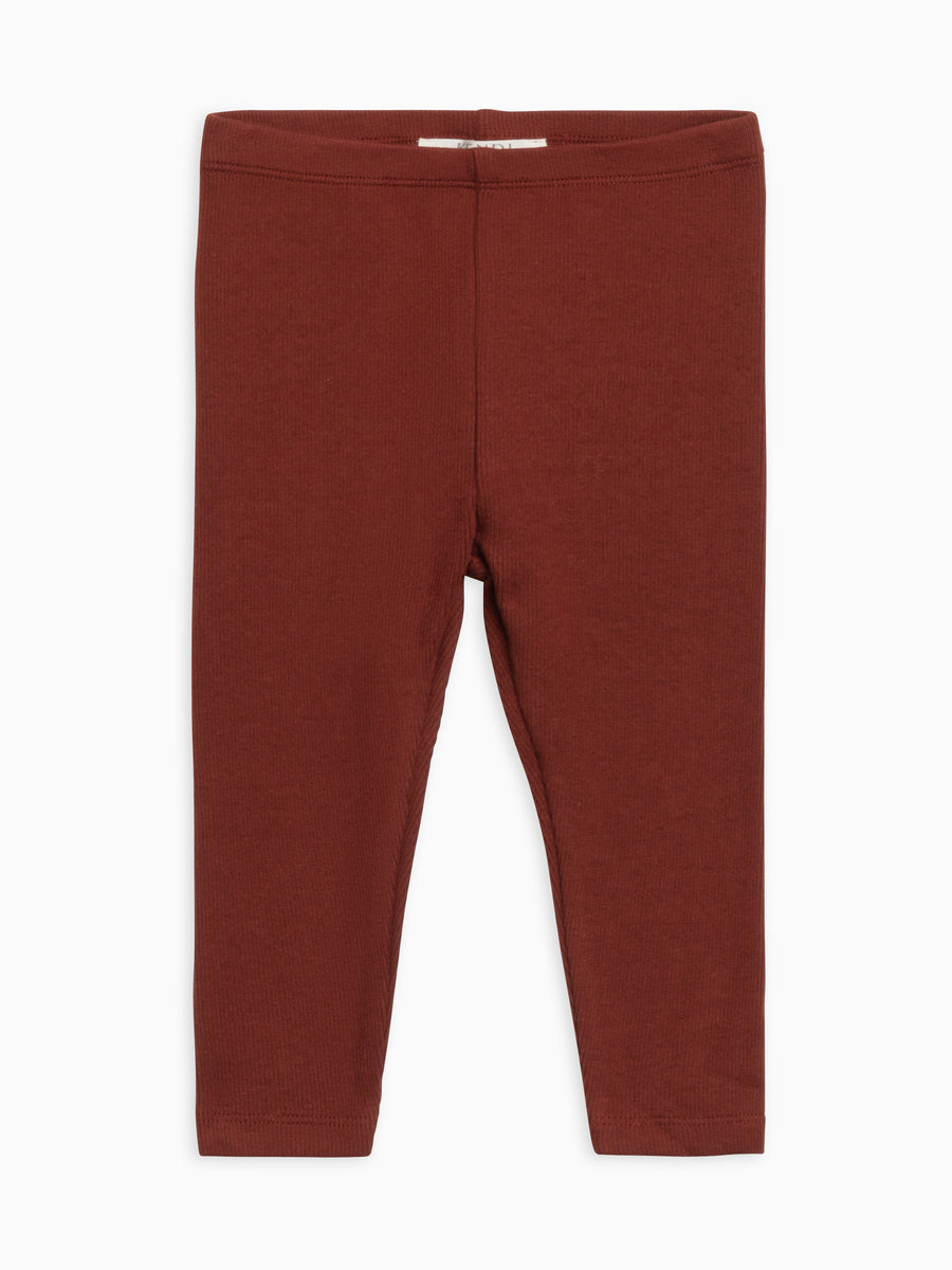 Lennon Ribbed Leggings Sale : Baby-Kids : Bottoms : Leggings Kendi Organic Cotton Baby and Kids Lennon Ribbed Leggings