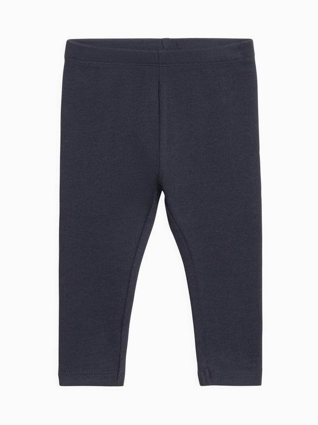 Lennon Ribbed Leggings Baby-Kids :Bottoms :Leggings Kendi Organic Cotton Baby and Kids Lennon Ribbed Leggings