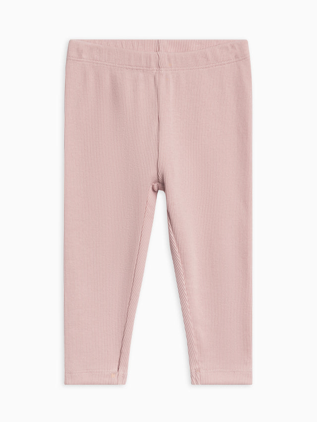 Lennon Ribbed Leggings Baby-Kids : Bottoms : Leggings Kendi Organic Cotton Baby and Kids Lennon Ribbed Leggings