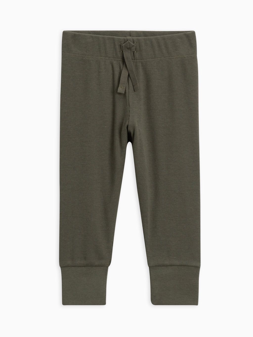 Organic Cotton Baby Ribbed Joggers