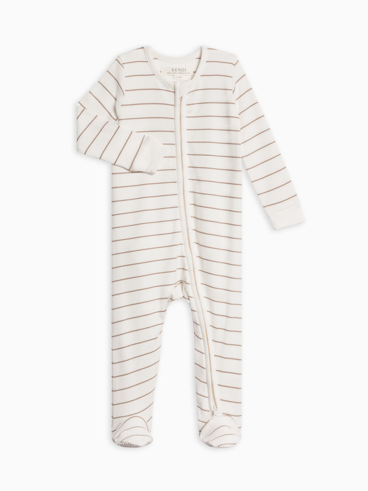 Kit Ribbed Zipper Sleeper Sale : Baby : One Pieces : Sleepers : Long Sleeves Kendi Ribbed Two-Way Zipper Baby Sleeper, Kit | Colored Organics®
