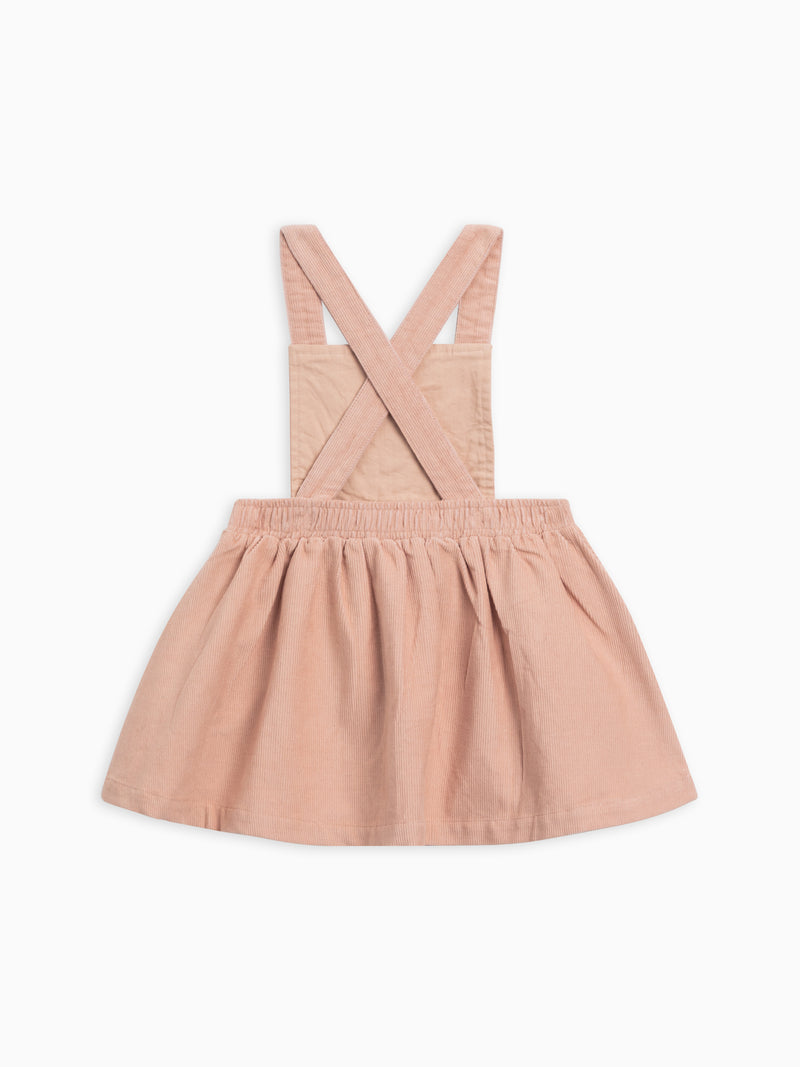 Aria Corduroy Overall Dress