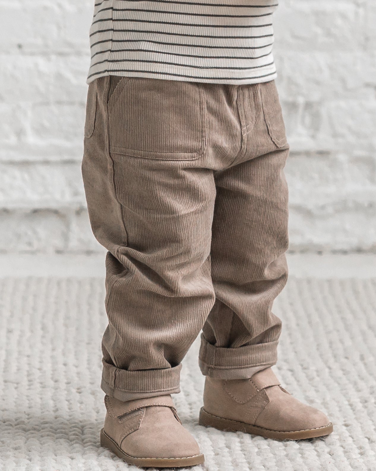 Kent Corduroy Pant - Ash / 3-6M
