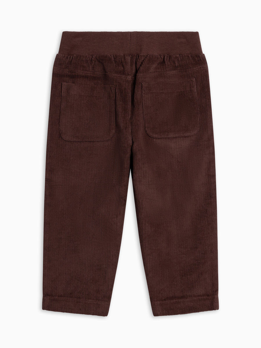 Benji Rib Waist Corduroy Pant - Chestnut
