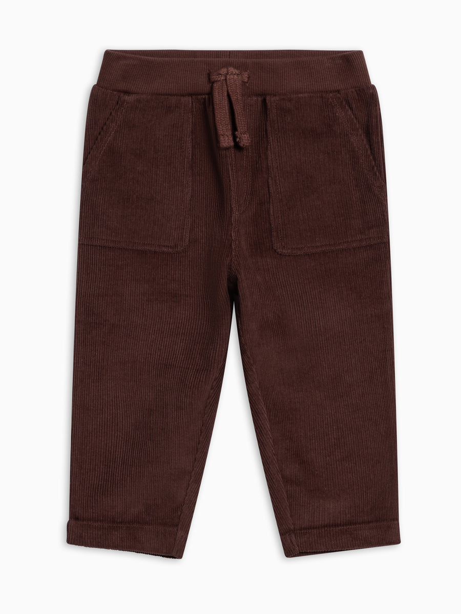 Benji Rib Waist Corduroy Pant - Woodford