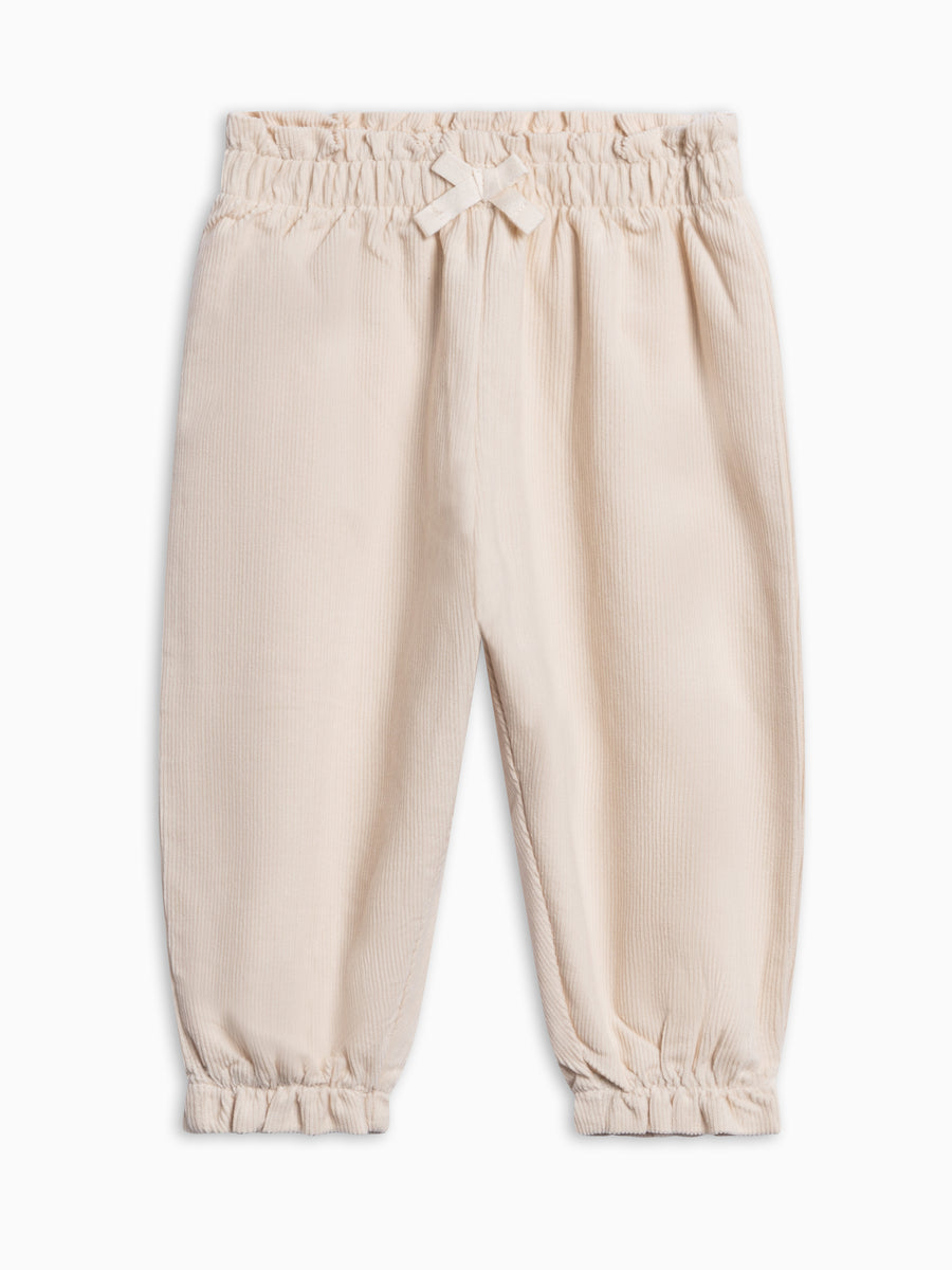 Lexi Fine Corduroy Ruffle Pant - Woodford