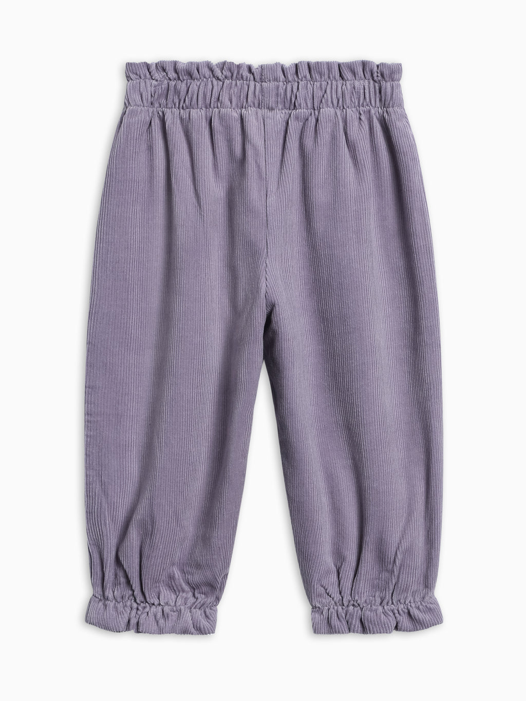 Lexi Fine Corduroy Ruffle Pant - Lavender