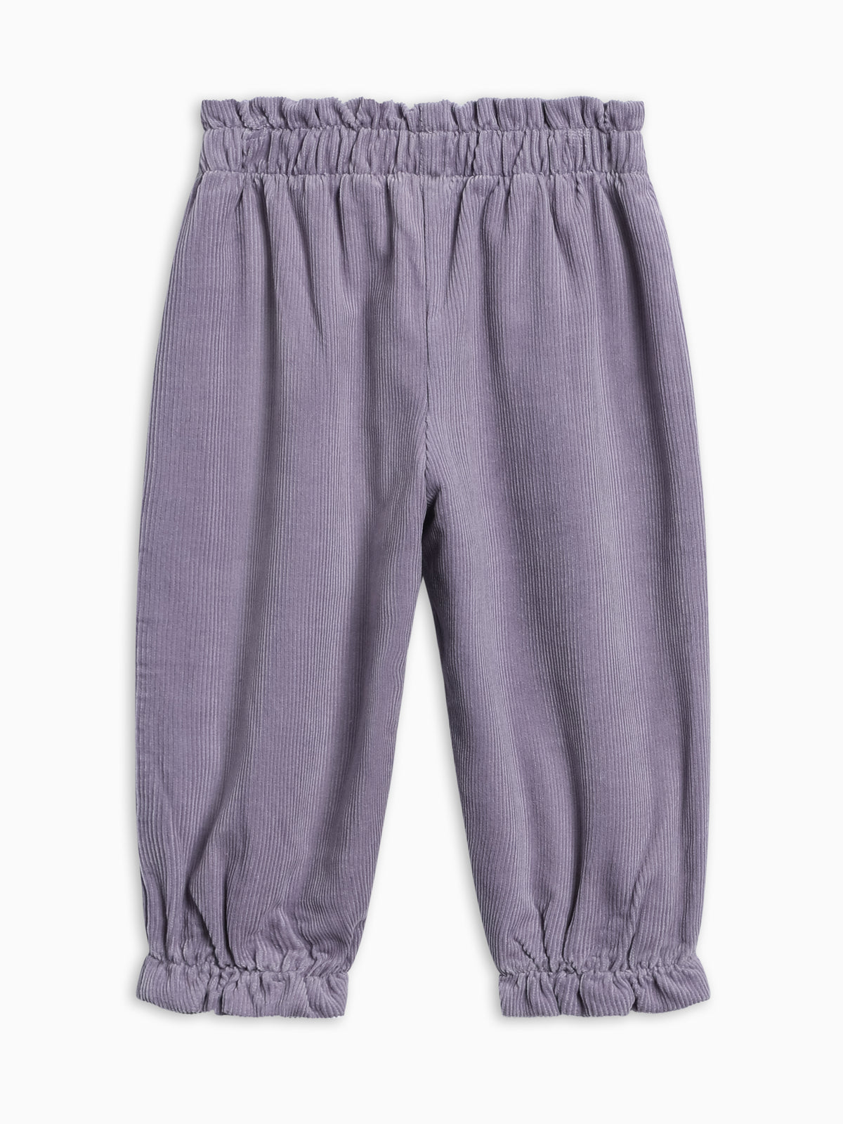 Lexi Fine Corduroy Ruffle Pant - Lavender