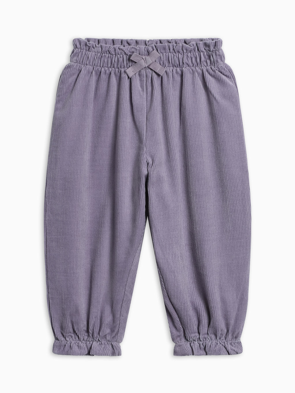 Lexi Fine Corduroy Ruffle Pant - Lavender