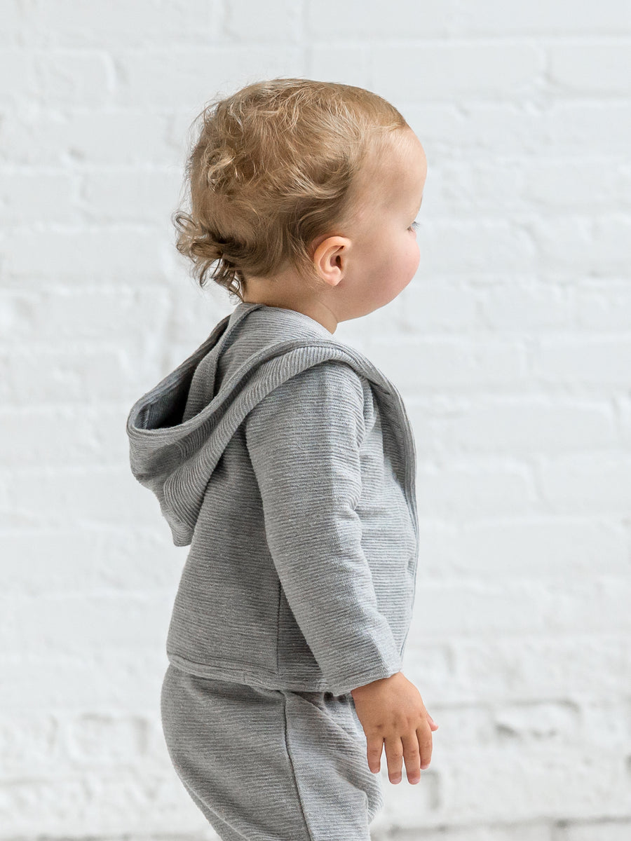 Carmel Ottoman Rib Infant Jacket