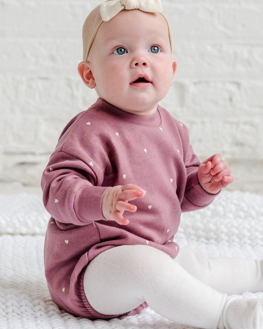 Jamie Fleece Bubble Romper